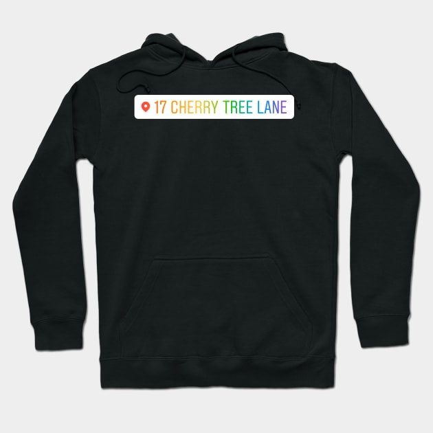 Mary Poppins Instagram Location 17 Cherry Tree Lane Hoodie by baranskini